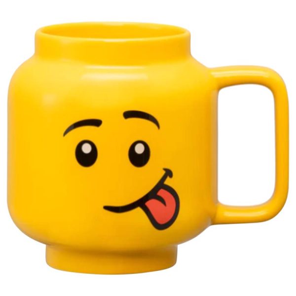 LEGO 17.9 oz Silly Yellow BPA Free Mug Fashion