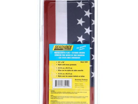 Seachoice United States Flag 18 in. W X 12 in. L For Sale