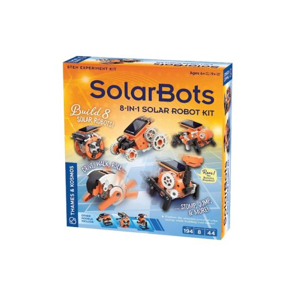 Thames & Kosmos Solar Robot Kit Stem Experiment Kit Multicolored 194 pc Sale