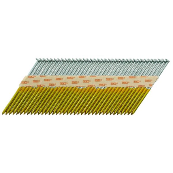 Senco 3 in. L X 16 Ga. Angled Strip Hot-Dip Galvanized Framing Nails 34 deg 2,500 pk Supply