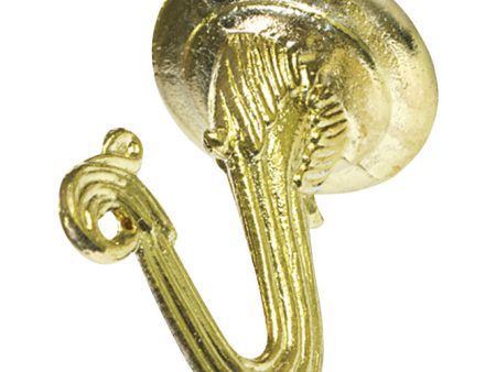 OOK Brass-Plated Steel Swag Hook 1 pk - Total Qty: 1; Each Pack Qty: 1 Online now