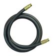 Apache 0.5 in. D X 15 in. L 3500 psi Rubber 2-Wire Hydraulic Hose Online Sale