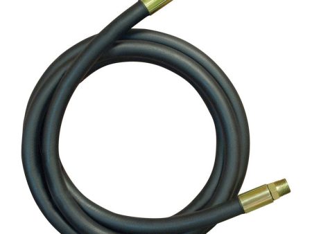 Apache 0.5 in. D X 15 in. L 3500 psi Rubber 2-Wire Hydraulic Hose Online Sale