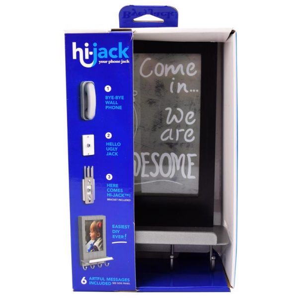 Hi-Jack 9.5 in. H X 6 in. W X 3 in. L Bronze Metal Wood Decor Frame Key Holder on Sale