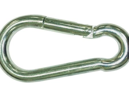 Baron 1 4 in. D X 2-1 2 in. L Stainless Steel Spring Snap 80 lb Hot on Sale