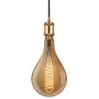 Feit 60 W PS52 Decorative Incandescent Bulb E26 (Medium) Amber 1 pk Online Sale