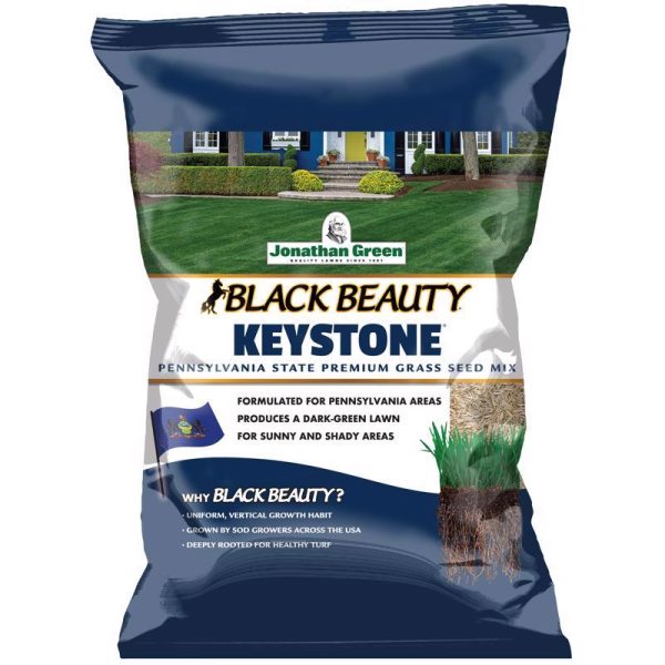 Jonathan Green Black Beauty Keystone All Grasses Sun or Shade Grass Seed 25 lb Online Sale