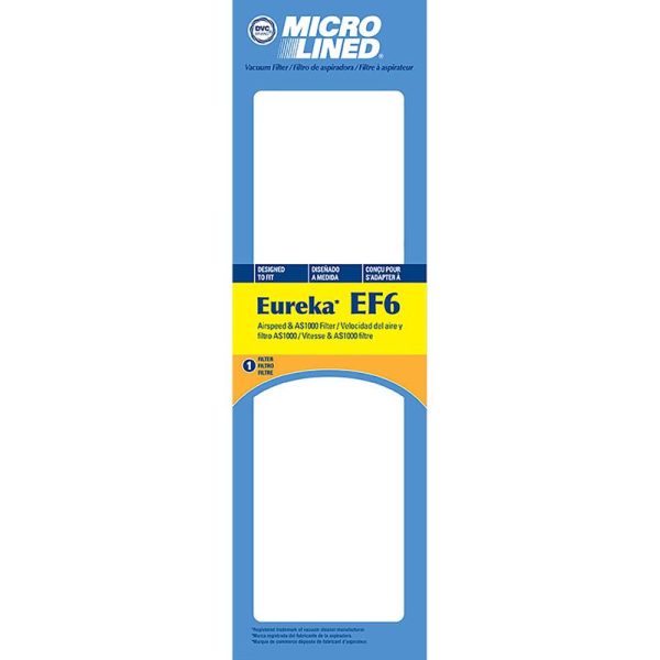 DVC Micro Lined Vacuum Filter For Eureka EF6  1 pk Online now