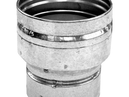 Selkirk 3 in. D X 4 in. L Aluminum Galvanized Steel Gas Vent Connector Sale