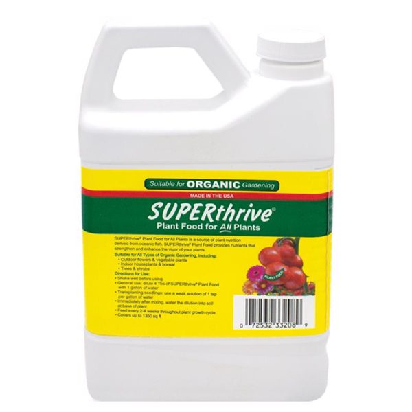 SUPERthrive Organic Liquid Multiple Plant Food 1 qt Online