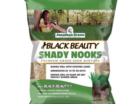 Jonathan Green Black Beauty Shady Nooks Mixed Full Shade Grass Seed 25 lb Online