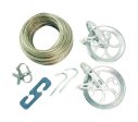 Ben-Mor Strata 150 ft. Galvanized Steel Clothesline Kit on Sale