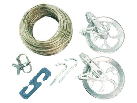 Ben-Mor Strata 150 ft. Galvanized Steel Clothesline Kit on Sale