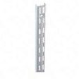 Knape & Vogt 82 Series White Steel Double Slot Bracket 14 Ga. 78 in. L Online now