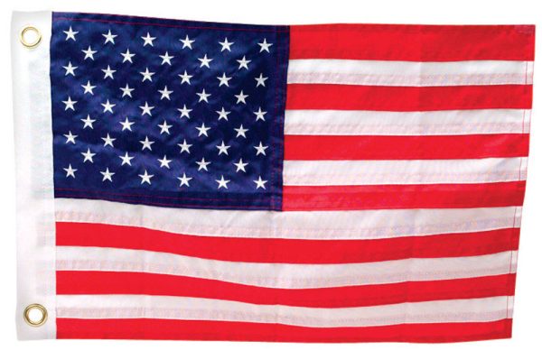 Seachoice United States Flag 18 in. W X 12 in. L For Sale