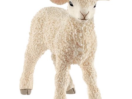 Schleich Farm World Lamb Toy Plastic White Fashion