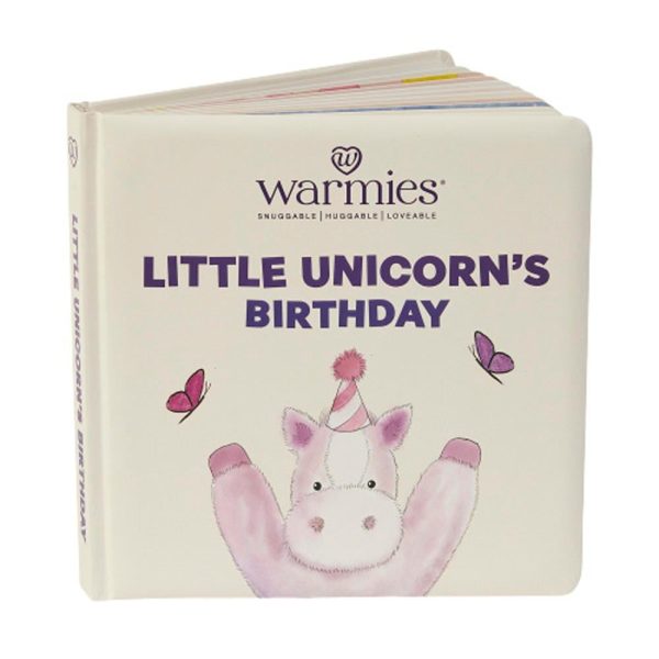 Warmies Little Unicorn s Birthday Board Book Supply