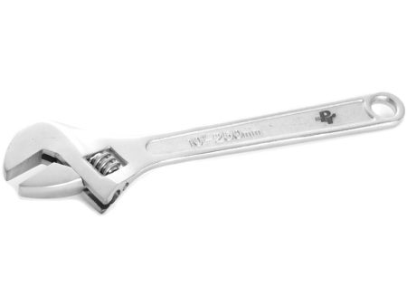 Performance Tool Adjustable Wrench 10 in. L 1 pc For Sale