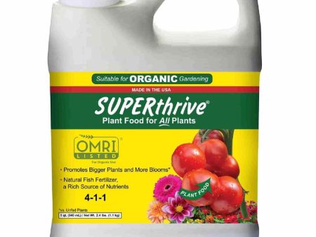 SUPERthrive Organic Liquid Multiple Plant Food 1 qt Online