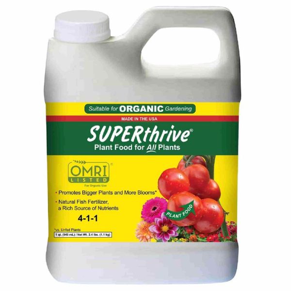 SUPERthrive Organic Liquid Multiple Plant Food 1 qt Online