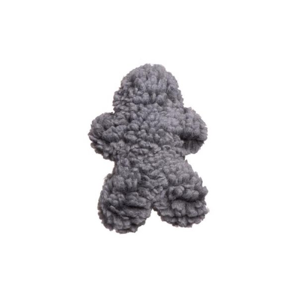 HuggleHounds HuggleFleece Gray Fleece Man Pet Toy Medium 1 pk Online Sale