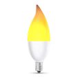 Feit LED CA10 (Flame Tip) E12 (Candelabra) LED Flame Bulb Warm White 2 Watt Equivalence 2 pk For Cheap