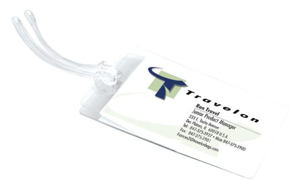 Travelon Clear Self-Laminating Tags Online