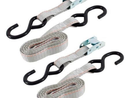 Keeper 1 in. W X 6 ft. L Gray Tie Down 400 lb 2 pk Online