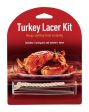 No Sew 5-1 4 in. W X 7-1 4 in. L Turkey Lacer Kit Silver White Online