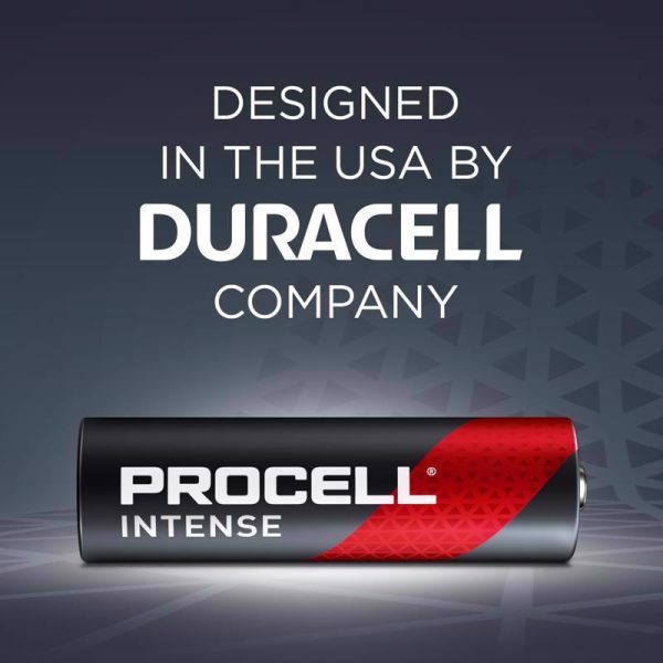 Procell Intense Alkaline 9-Volt 9 V 0.628 mAh Primary Battery PX1604 12 pk Online Sale