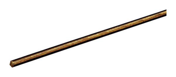 Boltmaster 1 2 in. D X 12 in. L Threaded Brass Rod 1 pk Online