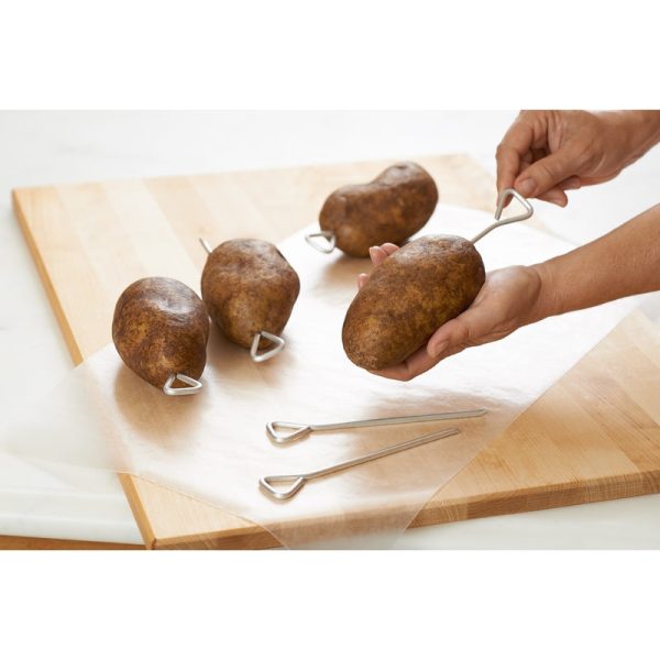 Fox Run Silver Aluminum Potato Bake Rods Online Hot Sale