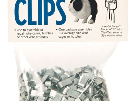 Pet Lodge Metal Cage Clips Silver Online