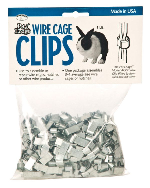 Pet Lodge Metal Cage Clips Silver Online