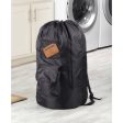 Whitmor Duraclean Black Polyester Collapsible Laundry Bag Supply