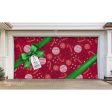 Celebrations Merry Christmas and Happy New Year 7 ft. x 16 ft. Garage Door Cover Discount