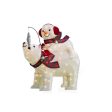 Celebrations Incandescent Clear Lighted Bear 2.5 ft. Yard Decor Online Hot Sale