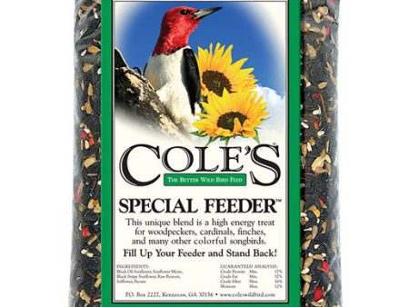 Cole s Special Feeder Assorted Species Black Oil Sunflower Wild Bird Food 20 lb Cheap