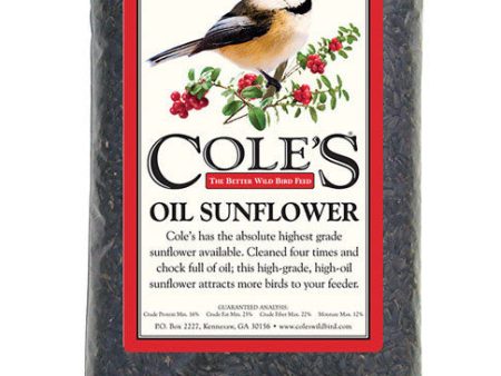 Cole s Assorted Species Black Oil Sunflower Wild Bird Food 8 lb Online