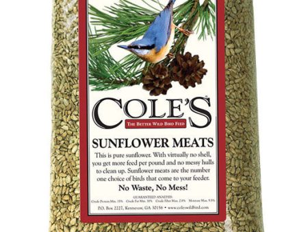 Cole s Assorted Species Sunflower Meats Wild Bird Food 10 lb Online