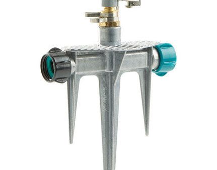 Gilmour Metal Spike Base Impulse Sprinkler 5800 sq ft Online now