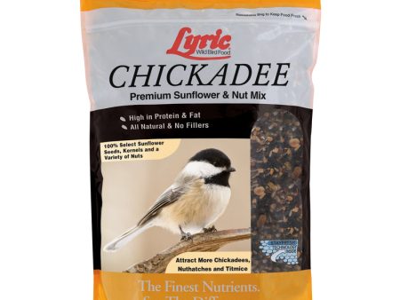 Lyric Chickadee Sunflower Seeds and Peanuts Wild Bird Food 4 lb Supply