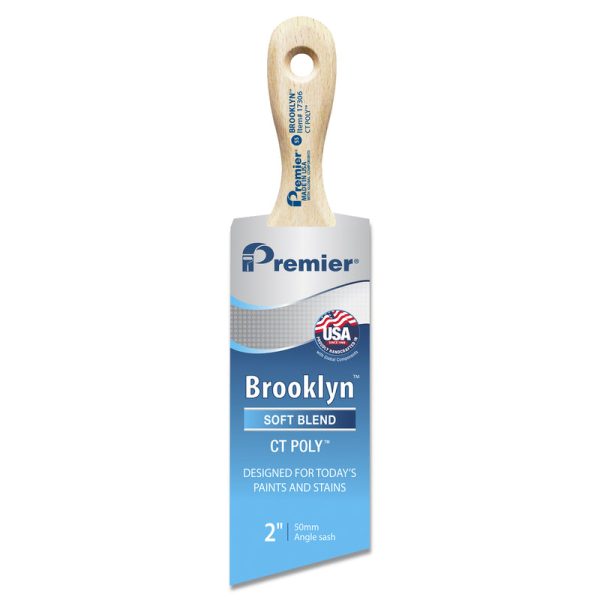 Premier Brooklyn 2 in. Soft Angle Paint Brush on Sale