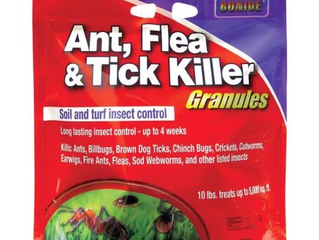 Bonide Ant, Flea & Tick Insect Killer Granules 10 lb Hot on Sale