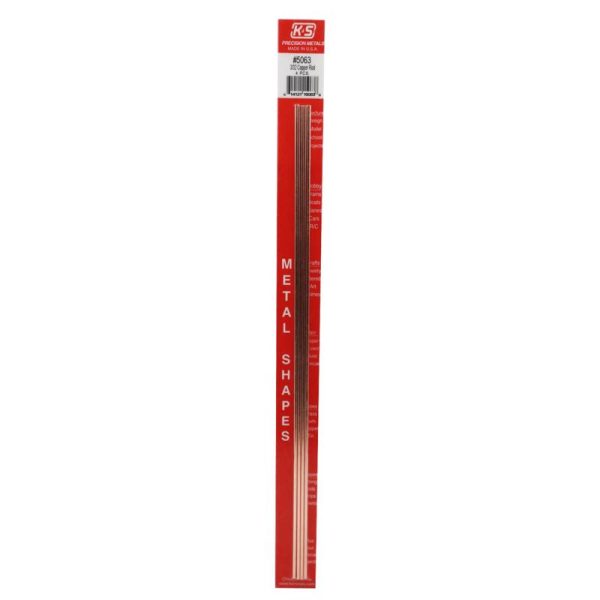 K&S 3 32 in. D X 1 ft. L Utility Copper Tube on Sale