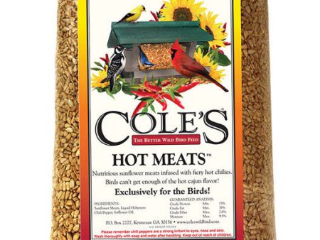 Cole s Hot Meats Assorted Species Sunflower Meats Wild Bird Food 20 lb Online Sale