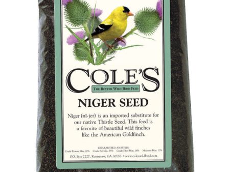 Cole s Finch Niger Seed Wild Bird Food 5 lb Discount