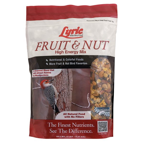 Lyric Assorted Species Fruits and Nuts Wild Bird Food 5 lb Discount