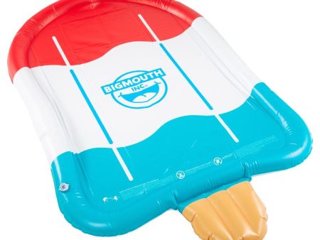 Bigmouth Blue Red White PVC Inflatable Ice Pop Splash Sprinkler Sale