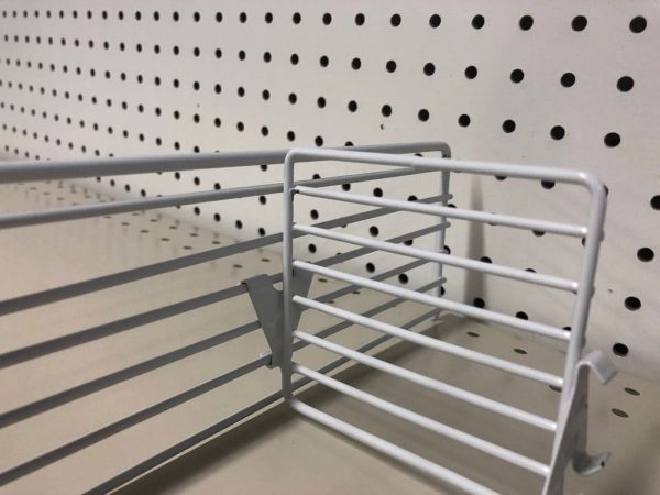 Gray Steel Shelf Divider 3 in. H X 4 in. W 10 pk Discount